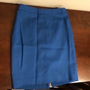 Blue JCrew size 00 pencil skirt! 💃🏻